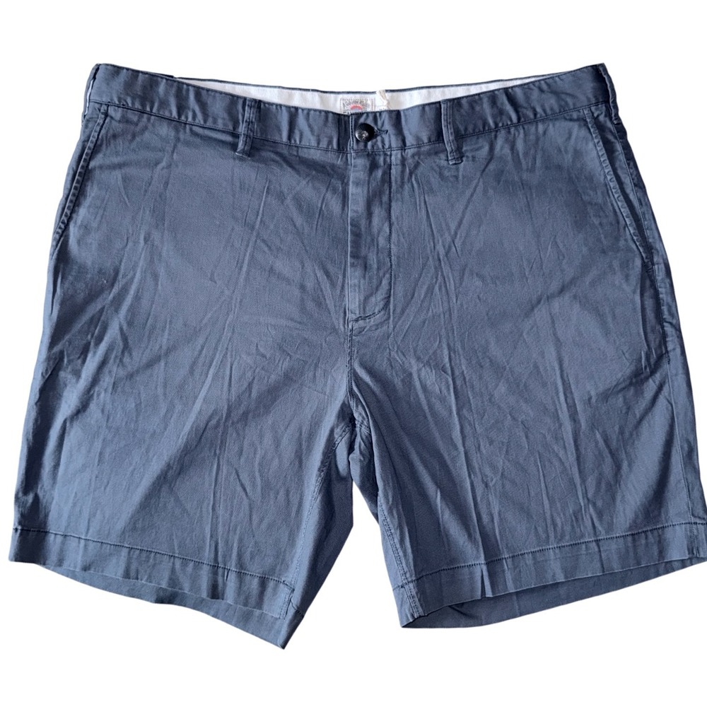 Faherty Mens 38 Waist Island Life Shorts Navy Blue‎ Organic NWT